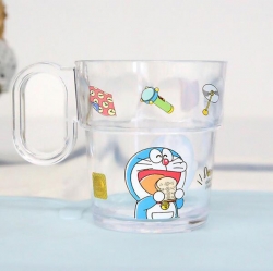 도라에몽 도트 손잡이컵 220ml