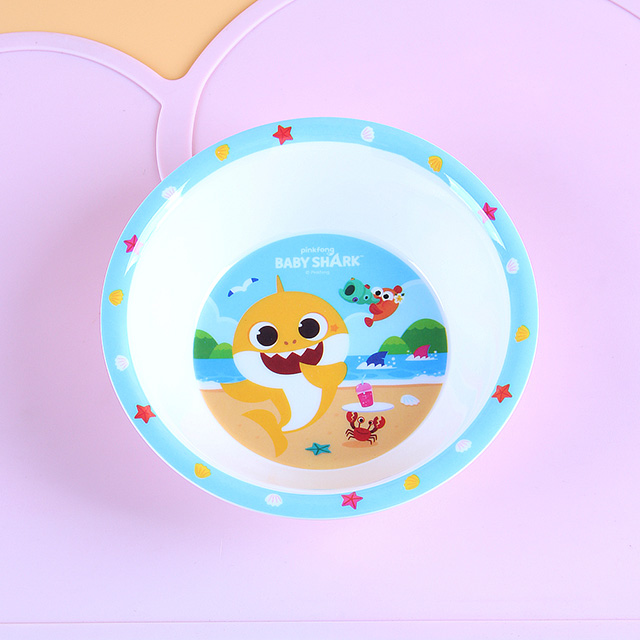 아기상어 멜라민 볼