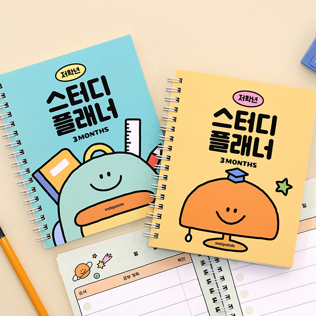 초등 저학년 스터디 플래너 (수첩형3개월)