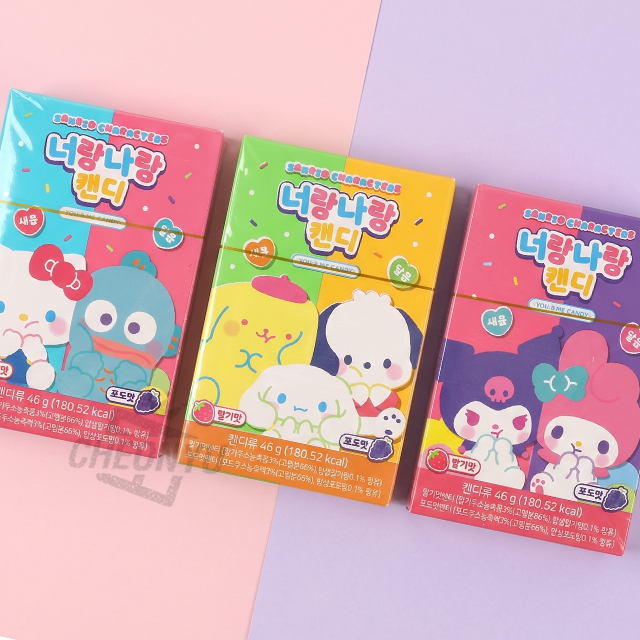 [산리오] 산리오 캐릭터즈 너랑나랑캔디 (랜덤)