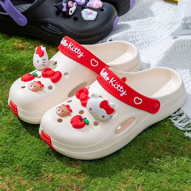 헬로키티 큐티 키높이 샌들