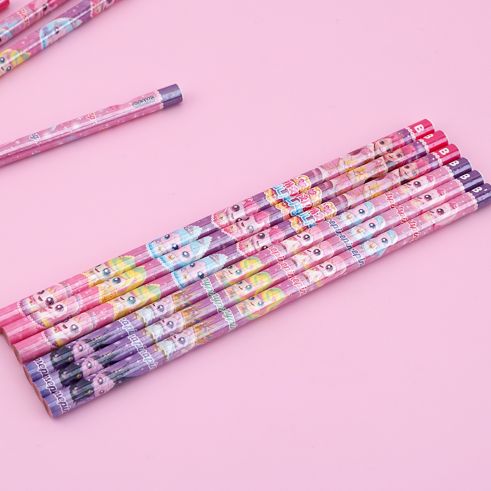 프린세스 캐치티니핑 6본 연필세트 (랜덤)
