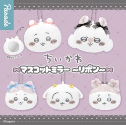 캡슐_치이카와 마스코트 거울 리본 (20개 1세트)_가챠박스 무료증정