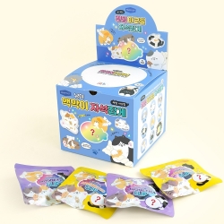 냥이 액막이 랜덤 아크릴 자석집게 (18개 1세트)