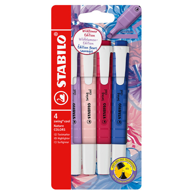 스윙쿨 파스텔_와일드플라워 4색세트