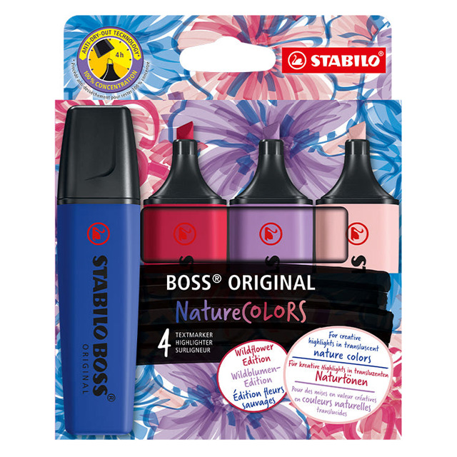 보스 오리지널 와일드플라워 4색 세트