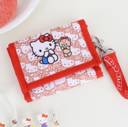 헬로키티 와글와글 3단 목걸이 지갑