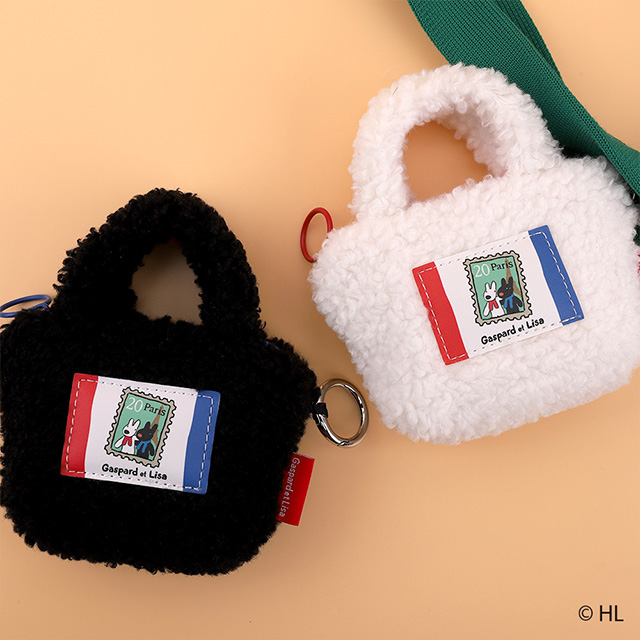가스파드와 리사 미니백 파우치 키링