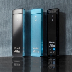 펜텔 아인 샤프심 다이아몬드 메탈릭 케이스 디스플레이 세트(100개입)