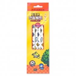 포켓몬 4본 연필세트(랜덤)