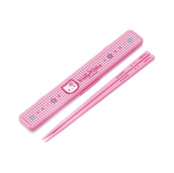 헬로키티 카오하나 무소음 젓가락세트 18cm