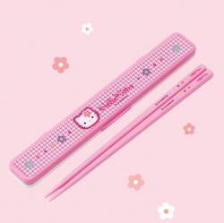 헬로키티 카오하나 무소음 젓가락세트 18cm