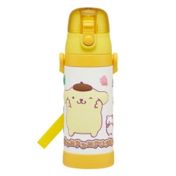 폼폼푸린 마슈구미 3D 원터치 스테인레스 보틀 480ML
