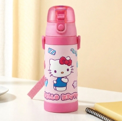 헬로키티 마슈구미 3D 원터치 스테인레스 보틀 480ML