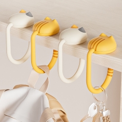 고양이 캐릭터 책상 테이블 백팩 가방걸이 행거