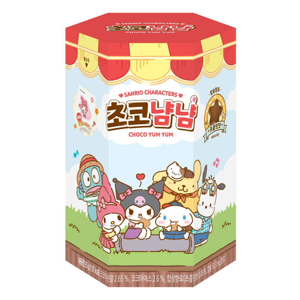 산리오캐릭터즈 초코냠냠 25g