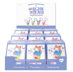 산리오 빼꼼 피규어 키캡 랜덤 키링