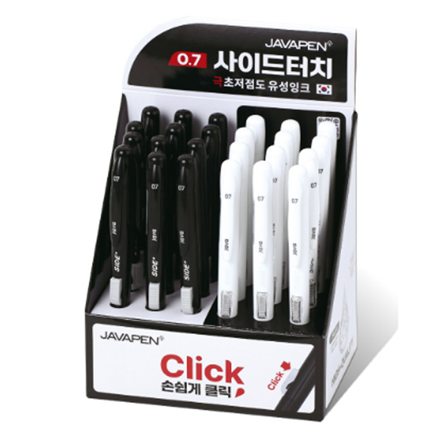 디스플레이용 자바 사이드터치 볼펜 0.7mm (24개 1세트)