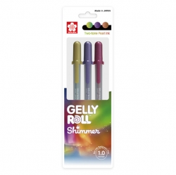 Gelly Roll 겔리롤 쉬머 0.6mm 3본입 B세트