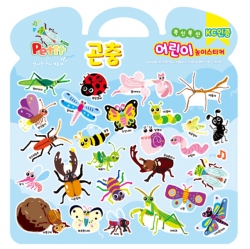폭신폭신 어린이 놀이스티커 (곤충)