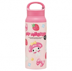 마이멜로디 퍼피 벌룬 카라비너 핸들 스텐 보틀 600ml