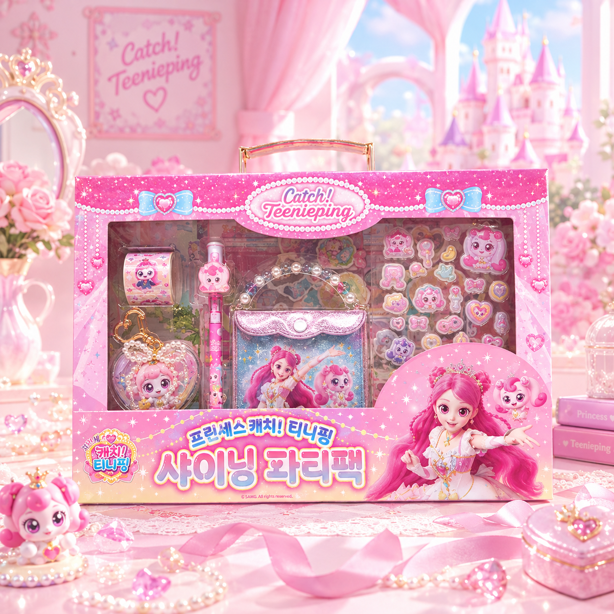 프린세스 캐치티니핑 샤이닝 파티팩_하츄핑