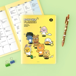 카카오프렌즈 A5 먼슬리 플래너