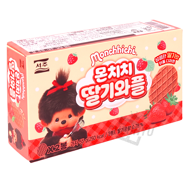 몬치치 딸기와플