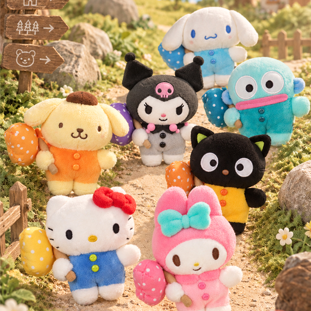 산리오 보따리 가방고리 10cm