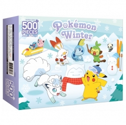 포켓몬스터 직소퍼즐 500pcs_포켓몬 윈터