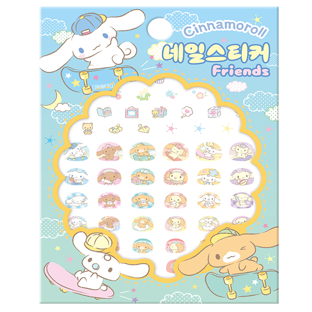 시나모롤 프렌즈 네일스티커